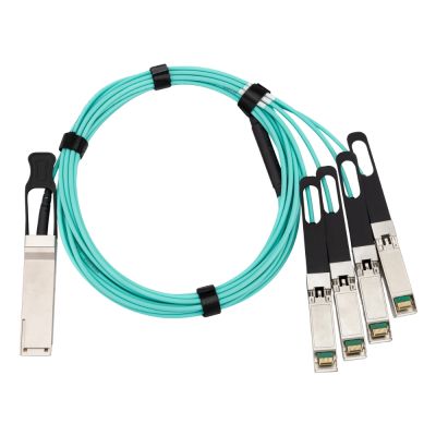 MFA7A50-C010 Lenovo 100Gb to 4x 25Gb 10m Active Optical Breakout Cable