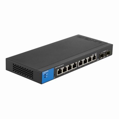LGS310C Linksys Business 8 x Ports 1000Base-T + 2 x Ports SFP Layer 3 Managed Gigabit Ethernet Switch