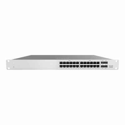 LIC-MS120-24P-1YR Cisco Meraki MS120-24P 1G L2 Cloud Managed 24 port Gigabit Ethernet 370W PoE Switch