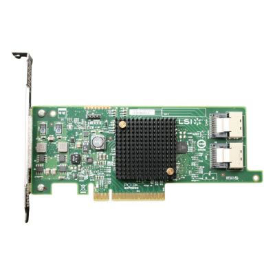 9207-8I LSI Logic SAS 9207-8i 8-Port 6Gb/s SAS/SATA PCIe 3.0 Full Height Host Bus Adapter