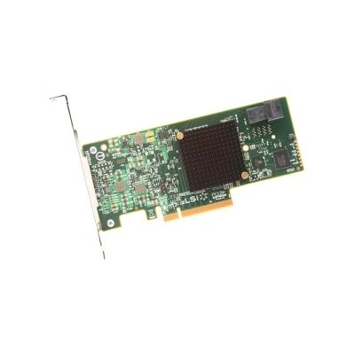 Broadcom LSI00347 9300-4i4e Single SAS 4 Port 12Gb/s PCI-Express 3.0 x8 SAS Host Bus Adapter Card Only