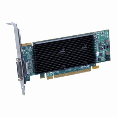 M9140 Matrox Graphics 512MB GDDR2 PCI Express x16 4x DVI Low Profile Workstation Video Graphics Card
