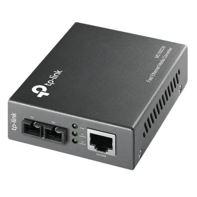MC100CM TP-Link 10/100Mbps Multi-Mode Fiber Media Converter Compact Design
