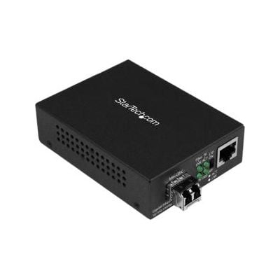StarTech MCM1110MMLC Compact Gigabit Ethernet MM Fiber Media Converter