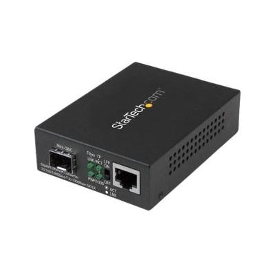 StarTech MCM1110SFP Gigabit Ethernet Fiber Media Converter