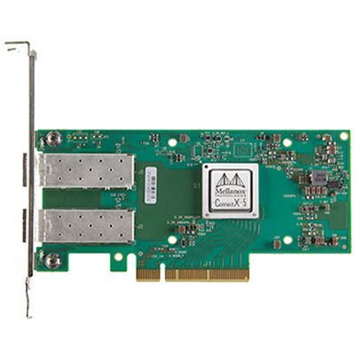 MCX512A-ADAT Mellanox ConnectX-5 2-Ports 10/25GbE SFP28 PCI Express 3.0 x8 Gigabit Ethernet Network Adapter Card
