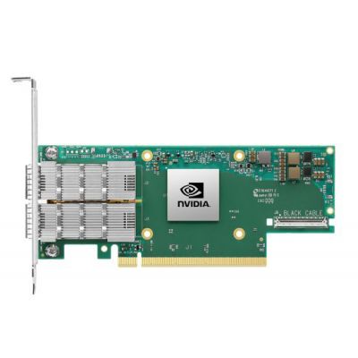 Mellanox MCX621202AC-ADAT ConnectX-6 DX EN Adapter Card 25GbE with Active Cooling Dual-Port SFP28 PCIe 4.0 x8 Crypto Enabled