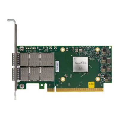 MCX623102AS-ADAT NVIDIA Mellanox ConnectX-6 Dx EN Dual Port 25Gb/s SFP28 PCI Express 4.0 x16 Tall Bracket Crypto Disabled Secure Boot Enabled Network Adapter Card