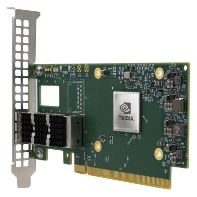MCX75210AAS NVIDIA Mellanox ConnectX-7 400Gb/s NDR InfiniBand Single-Port OSFP PCIe 5.0 x16 Adapter