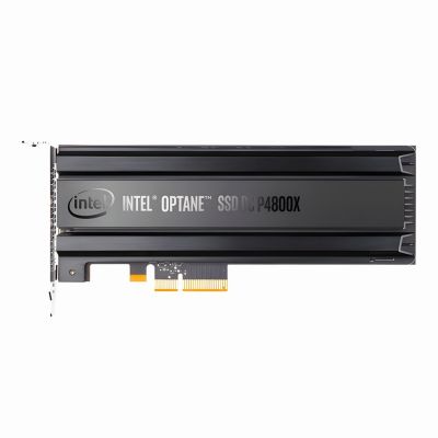MDTPED1K015TA01 Intel Optane DC P4800X Series 1.5TB 3D XPoint PCI Express 3.0 x4 NVMe AES-256/ PLP HH-HL Add-in Card Solid State Drive
