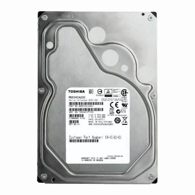 MG03SCA200 Toshiba 2TB 7.2K RPM 6Gb/s SAS 3.5" Enterprise HDD
