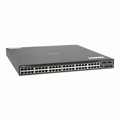 MHDJ7 Dell Force10 S4820T 48 x Ports 1/10GBase-T + 4 x 40GbE QSFP+ Gigabit Ethernet Network Switch