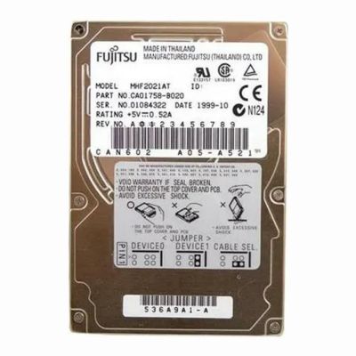 MHF2021AT Fujitsu 2GB 4200RPM IDE 2.5-Inch Hard Drive