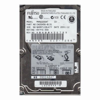 MHN2200AT Fujitsu 20GB 4200RPM IDE Ultra ATA/100 (ATA-6) 2MB Cache 2.5-Inch Hard Drive