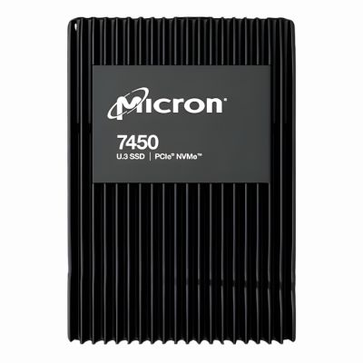 MTFDKBZ7T6TFR Micron 7450 PRO 7.68TB E1.S 5.9mm PCIe 4.0 NVMe SED Solid State Drive