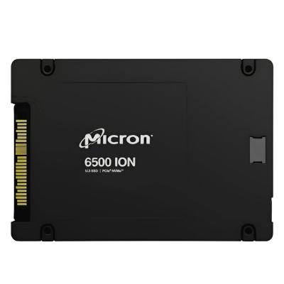 MTFDLAL30T7THL-1BK1DFCYY Micron 6550 ION 30.72TB NVMe PCIe Gen5 x4 U.2 15mm SSD