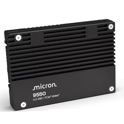 MTFDLAL12T8THB-1BK1DABYY Micron 9550 MAX 12.8TB PCIe Gen 3.0 x4 NVMe U.2 Enterprise Solid State Drive