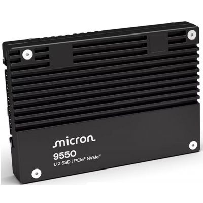 MTFDLAL25T6THB-1BK1DABYY Micron 9550 Max 25.6TB PCIe Gen 3.0 x4 NVMe U.2 Solid State Drive
