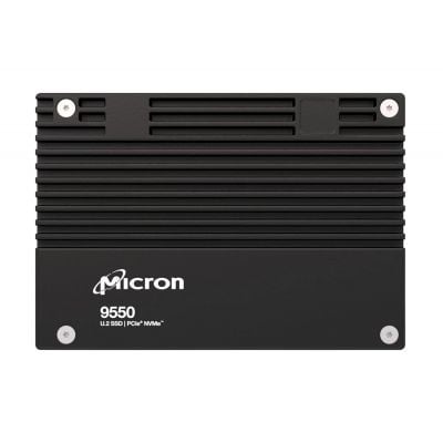 MTFDLAL30T7THA-1BK1DABYY Micron 9550 Pro 30.72TB PCIe Gen 5.0 x4 NVMe 3D TLC NAND U.2 15mm Enterprise Solid State Drive