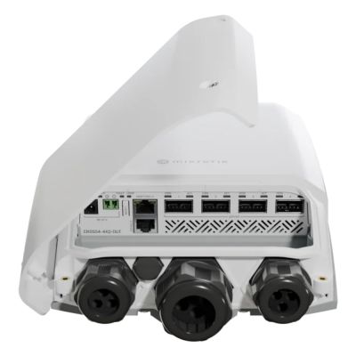 CRS504-4XQ-OUT MikroTik 4-Port 100GbE QSFP28 Outdoor Cloud Router Switch