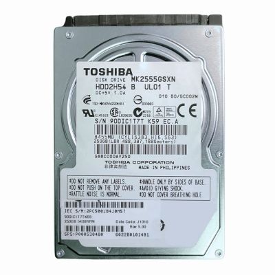 MK2555GSXN Toshiba 250GB 5400RPM SATA 3Gb/s 8MB Cache 2.5-Inch Hard Drive