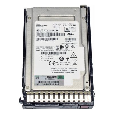 MO000400JWTBQ HP 400GB MLC SAS 12Gbps Mixed Use 2.5-Inch Solid State Drive
