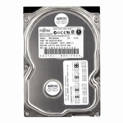 MPE3084AE Fujitsu 8.4GB 5.4K RPM IDE Ultra ATA/66 (ATA-5) 512KB Cache 3.5-inch Hard Drive