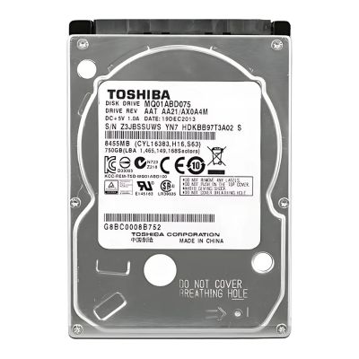 MQ01ABD075 Toshiba MQ01ABD 750GB 5.4K RPM 3Gb/s SATA 8MB Cache 2.5-Inch Hard Drive