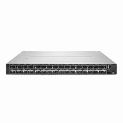 MQM9790-NS2F NVIDIA Mellanox Quantum-2 MQM9790 Series 64-Ports 400GBase-X QSFP-DD 32-Ports 40GBase-X QSFP 1U InfiniBand Gigabit Ethernet Unmanaged Switch with P2C Airflow