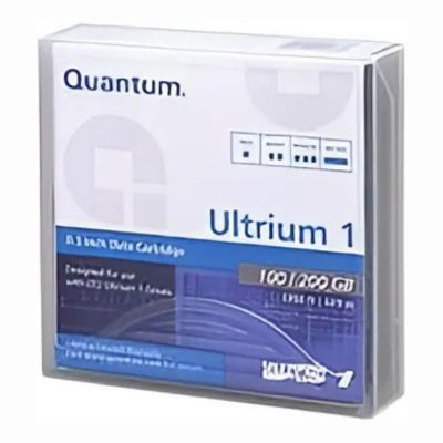 MR-L1MQN-01 Quantum Ultrium LTO-1 Data Cartridge LTO Ultrium LTO-1 100GB (Native) / 200GB (Compressed)