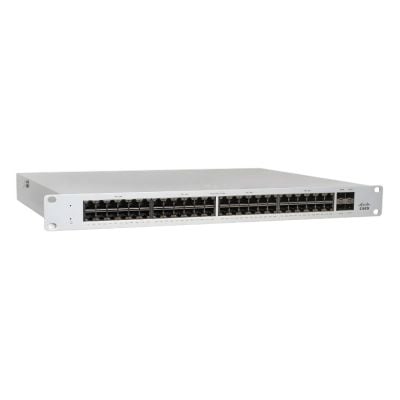 MS130-48P-HW Cisco Meraki MS130-48P 48x Gigabit Ethernet PoE+ with 4x 1G SFP Ports Managed Rack-mountable Ethernet Switch