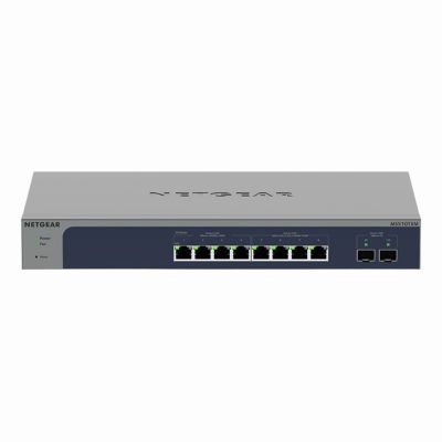 MS510TXM Netgear MS510TX 4 x RJ-45 Ports 10/100/1000Base-T + 4 x Multi-Gigabit Ports 10GBase-X + 2 x SFP+ Ports Layer 3 Managed Gigabit Ethernet Network Switch