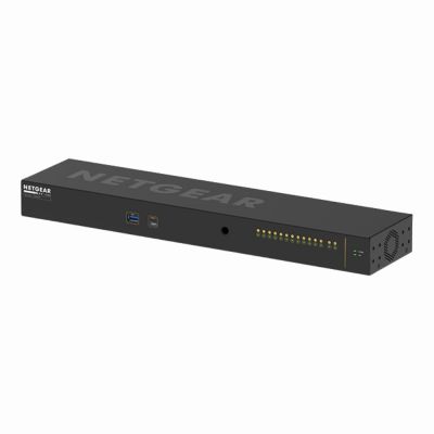 MSM4214X Netgear Prosafe M4250 Series M4250-12M2XF 12 x RJ-45 Ports 2.5GBase-T + 2 x SFP+ Ports Layer 3 Managed 1U Rack-mountable Gigabit Ethernet Network Switch