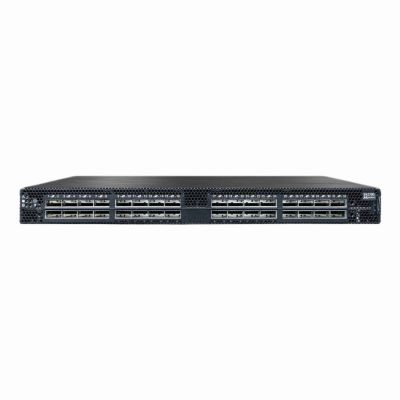MSN2700-CS2FO Mellanox Spectrum SN2700 32 x Port 100GBase-X QSFP28 Layer 3 Managed 1U Rack-Mountable Open Ethernet Switch