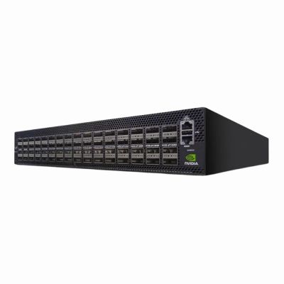 MSN4600-CS2F Mellanox Spectrum-3 64 x Ports 100GBase-X 2U Rack-mountable Layer 3 Managed P2C Airflow Gigabit Ethernet Network Switch