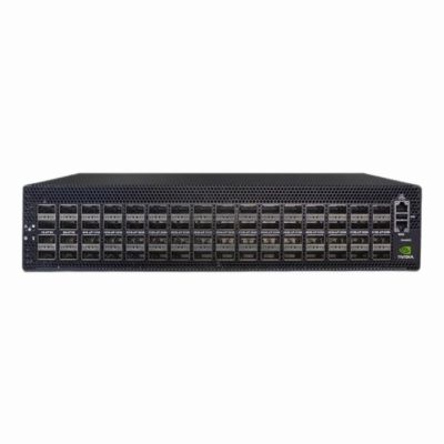 MSN4600-CS2FO Mellanox Spectrum-3 64 x Ports 100GBase-X 2U Rack-mountable Layer 3 Managed P2C Airflow Gigabit Ethernet Network Switch