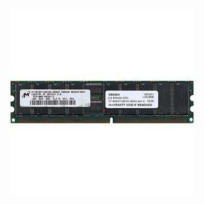 MT18VDDT12872G-265D2 Micron 1GB DDR-266MHz PC-2100 ECC Registered CL2.5 184-Pin 2.5V 1Rx4 Memory Module