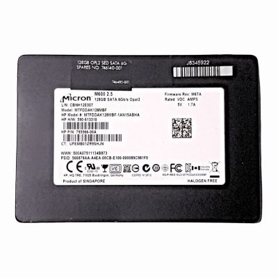 MTFDDAK128MBF Micron M600 128GB 6Gb/s SATA III MLC 2.5-Inch Solid State Drive