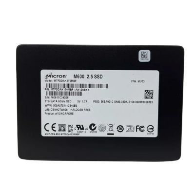 MTFDDAK1T0MBF Micron M600 1TB SATA 6Gb/s MLC 2.5-Inch Solid State Drive