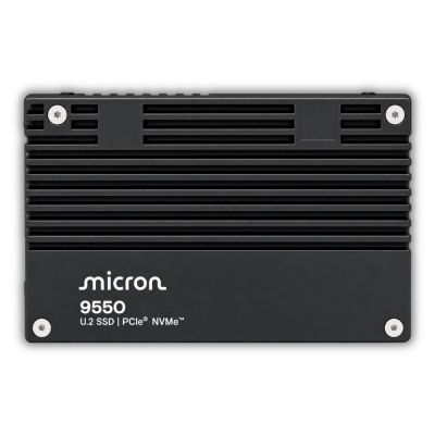 MTFDLAL7T6THA-1BK1DABYY Micron 9550 Pro 7.68TB PCIe Gen 3.0 x4 NVMe U.2 Enterprise Solid State Drive