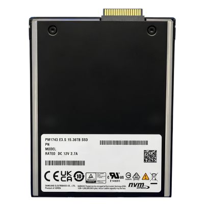 MZ-3LO15T0 Samsung 15.36TB PCIe Gen 5.0 x4 NVMe E3.S 2.5-inch Solid State Drive