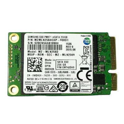 MZ-MLN256D Samsung PM871 256GB mSATA Solid State Drive