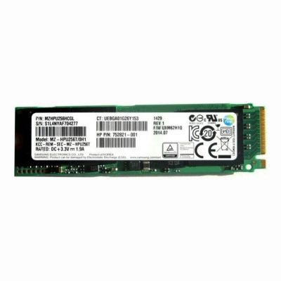 MZHPU256HCGL Samsung XP941 256GB PCIe 2.0 x4 NVMe MLC M.2 2280 Solid State Drive