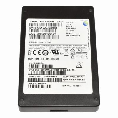 MZIWS400HCGM Samsung 400GB SAS 12Gb/s Mixed-Use SM1633 Solid State Drive