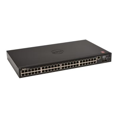 N2048 Dell 48-Ports RJ-45 1Gbps Gigabit Ethernet Layer 2 Rack-mountable Managed Switch with 2 x 10GbE SFP+ Ports