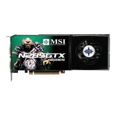 N285GTX-T2D1G MSI GeForce GTX 285 1GB GDDR3 PCI Express 2.0 x16 Graphics Card