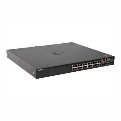 N3024 Dell Networking 24-Port 10/100/1000Base-T + SFP/SFP+ Layer 3 Switch