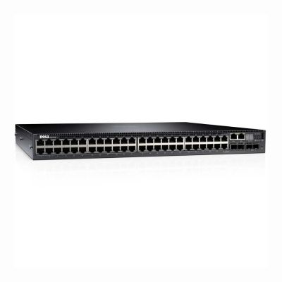 Dell PowerSwitch N3048 48-Port 10/100/1000Base-T RJ-45 + 2x SFP+ + 2x Combo SFP Layer 3 Managed Rack-Mountable Gigabit Ethernet Network Switch