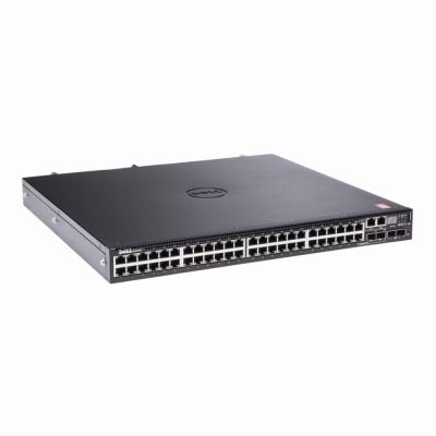 N3048ET-ON Dell PowerSwitch N3000 Series N3048ET 48 x RJ-45 Ports 10/100/1000Base-T + 2 x SFP+ Ports + 2 x Combo SFP Ports Layer 3 Managed 1U Rack-mountable Gigabit Ethernet Network Switch