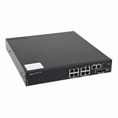 N3208PX-ON Dell 10 x Ports 10/100/1000 Base-T Gigabit Ethernet SFP+ Layer 3 Managed Switch